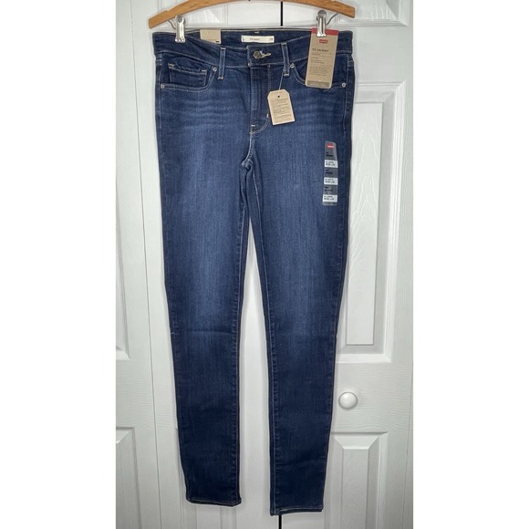 NWT - Levi's Womans 28/32 - Medium Blue - 711‎ Skinny Ankle Jeans - Picture 1 of 9